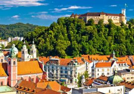 Lais Puzzle - Panoramablick auf die Stadt Ljubljana, Slowenien - 1.000 Teile