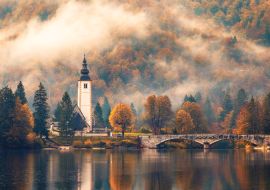 Lais Puzzle - Bohinjer See im Nationalpark Triglav, Slowenien - 1.000 Teile