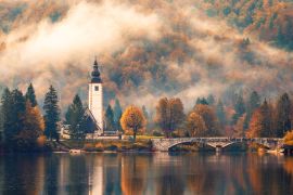 Lais Puzzle - Bohinjer See im Nationalpark Triglav, Slowenien - 2.000 Teile