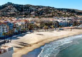 Lais Puzzle - Küstenlinie von Peniscola, Costa del Azahar. Spanien - 1.000 Teile