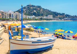 Lais Puzzle - Strand von Blanes. Costa Brava, Katalonien, Spanien - 1.000 Teile