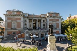 Lais Puzzle - Eingang zum Prado-Museum in Madrid, mit der Statue von Philipp II. im Vordergrund - 2.000 Teile