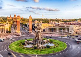 Lais Puzzle - Placa d'Espanya, Wahrzeichen in Barcelona, Katalonien, Spanien - 1.000 Teile