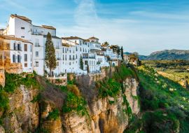 Lais Puzzle - Das Dorf Ronda in Andalusien, Spanien. Blick von der Brücke - 1.000 Teile