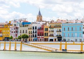 Lais Puzzle - Blick auf das Triana-Viertel in Sevilla, Spanien - 1.000 Teile