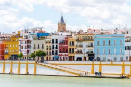 Lais Puzzle - Blick auf das Triana-Viertel in Sevilla, Spanien - 2.000 Teile