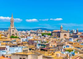 Lais Puzzle - Palma de Mallorca mit der Kirche Santa Eulalia, Spanien - 1.000 Teile