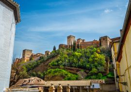 Lais Puzzle - Blick auf die arabische Festung Alhambra in Granada, Spanien - 1.000 Teile
