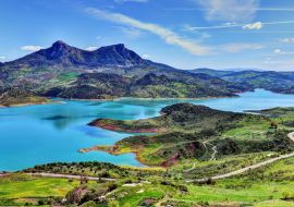 Lais Puzzle - Stausee Embalse de Zahara el Gastor, Naturpark Sierra de Grazalema, Andalusien, Spanien - 1.000 Teile