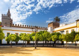 Lais Puzzle - Sevilla, Spanien - Architektur im Stadtviertel Santa Cruz - 1.000 Teile