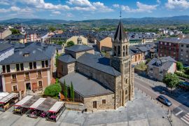 Lais Puzzle - Kirche San Andreas in Ponferrada, Jakobsweg, Spanien - 2.000 Teile