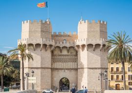 Lais Puzzle - Torre de Serranos Tor in Valencia, Spanien - 1.000 Teile