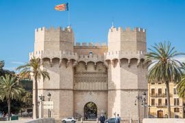 Lais Puzzle - Torre de Serranos Tor in Valencia, Spanien - 2.000 Teile