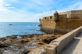 Lais Puzzle - Burg von San Sebastian in Cadiz, Andalusien, Spanien - 2.000 Teile