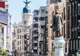 Lais Puzzle - Statue des Dichters Jose Zorrilla in Valladolid - 1.000 Teile