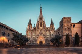 Lais Puzzle - Kathedrale von Barcelona am Abend, Spanien - 2.000 Teile