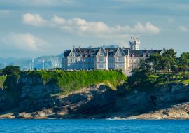 Lais Puzzle - Halbinsel Magdalena und Palast, Bucht von Santander, Santander, Kantabrien, Spanien, Europa - 1.000 Teile