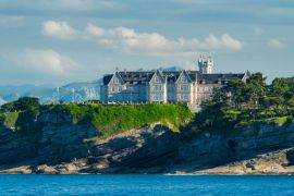 Lais Puzzle - Halbinsel Magdalena und Palast, Bucht von Santander, Santander, Kantabrien, Spanien, Europa - 2.000 Teile