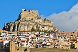 Lais Puzzle - Historische Burg und Stadtpanorama Morella, Castellon - Spanien - 2.000 Teile