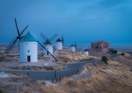 Lais Puzzle - Traditionelle spanische Windmühlen in Consuegra, Spanien - 1.000 Teile