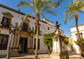 Lais Puzzle - schöner Platz und Büste von Rafael Rivero in Jerez de la Frontera - 1.000 Teile