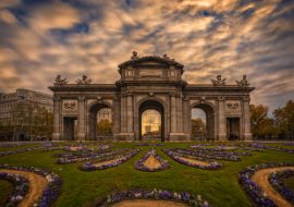 Lais Puzzle - Die Puerta de Alcala in Madrid - 1.000 Teile