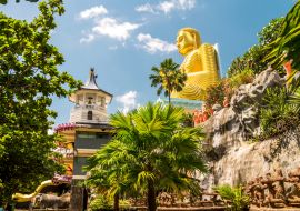 Lais Puzzle - Höhle in Dambulla, Sri Lanka. Der Höhlentempel hat fünf Höhlen unter einem riesigen überhängenden Felsen und stammt aus dem ersten Jahrhundert vor Christus. - 1.000 Teile