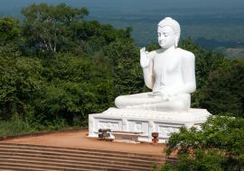 Lais Puzzle - Sitzende Buddha-Statue in Mihintale, Sri Lanka - 1.000 Teile