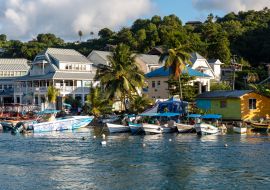 Lais Puzzle - St. Lucia, Westindische Inseln - Marigot-Bucht - 1.000 Teile