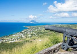 Lais Puzzle - Kanone auf den Ruinen der Brimstone-Festung in St. Kitts - 1.000 Teile
