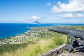 Lais Puzzle - Kanone auf den Ruinen der Brimstone-Festung in St. Kitts - 2.000 Teile