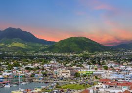 Lais Puzzle - Sonnenuntergang hinter St. Kitts - 1.000 Teile