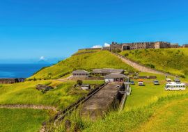 Lais Puzzle - Ein Blick über das Brimstone Hill Fort in St. Kitts - 1.000 Teile