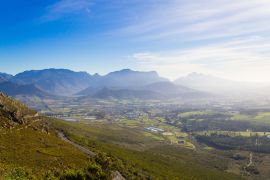 Lais Puzzle - Franschhoek Weinberg Landschaft, Süd Afrika Panorama - 2.000 Teile