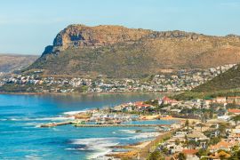 Lais Puzzle - Blick auf den Kalk Bay Harbour in der False Bay in Kapstadt, Südafrika - 2.000 Teile