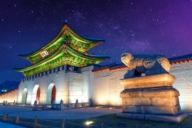 Lais Puzzle - Gyeongbokgung-Palast und Milchstraße in Seoul, Südkorea - 2.000 Teile