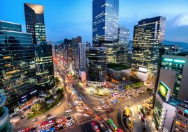 Lais Puzzle - Seoul Stadt bei Nacht Südkorea - 1.000 Teile