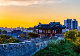 Lais Puzzle - Changanmun-Tor Hwaseong-Festung in Suwon, Südkorea - 1.000 Teile