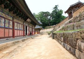 Lais Puzzle - Haeinsa-Tempel in Hapcheon-gun, Südkorea. Haeinsa ist ein alter traditioneller koreanischer Tempel - 1.000 Teile