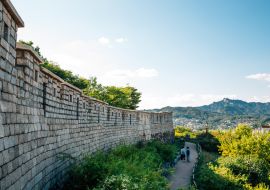 Lais Puzzle - Naksan Park Festungspfad in Seoul, Korea - 1.000 Teile