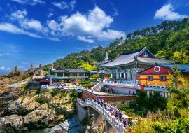 Lais Puzzle - Haedong Yonggungsa-Tempel und Haeundae-See in Busan, Südkorea - 1.000 Teile