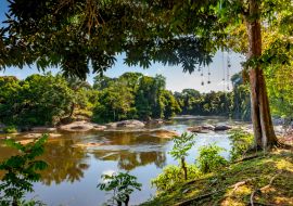 Lais Puzzle - Blick auf den Suriname-Fluss in Obersuriname, Dschungelcamp Awarradam - 1.000 Teile