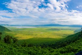 Lais Puzzle - Blick über den Ngorongoro-Krater, Tansania, Ostafrika (UNESCO-Weltkulturerbe) - 2.000 Teile