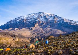 Lais Puzzle - Zelten auf dem Kilimandscharo, um die Gletscher in Tansania, Afrika, zu sehen - 1.000 Teile