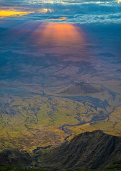Lais Puzzle - Savannenlandschaft in Tansania mit dem heiligen Berg Lengai - 1.000 Teile