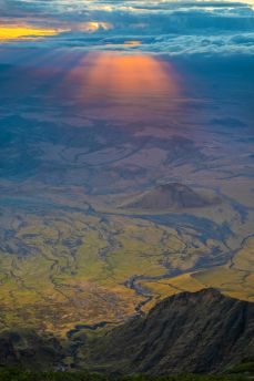 Lais Puzzle - Savannenlandschaft in Tansania mit dem heiligen Berg Lengai - 2.000 Teile