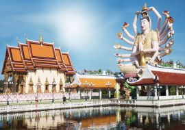 Lais Puzzle - Wat Plai Laem Thailand Sehenswürdigkeiten - 1.000 Teile