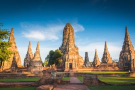Lais Puzzle - Landschaft im Ayutthaya Historical Park in Ayutthaya, Thailand - 2.000 Teile