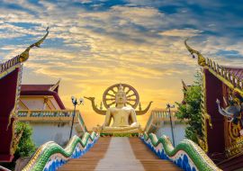 Lais Puzzle - Wat Phra Yai Koh Samui Surat Thani Thailand - 1.000 Teile