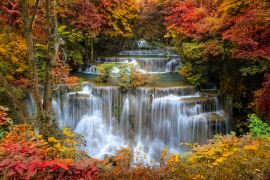 Lais Puzzle - Huai Mae Khamin Wasserfall Stufe 4, Khuean Srinagarindra National Park, Kanchanaburi - 2.000 Teile